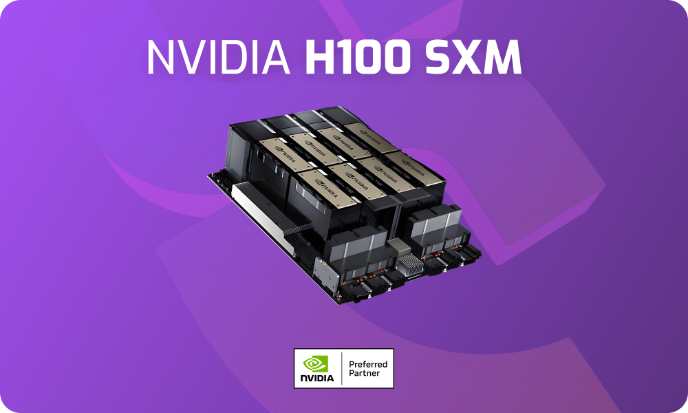 5 separate GPU Images - Blog Post - NVIDIA H100 SXM