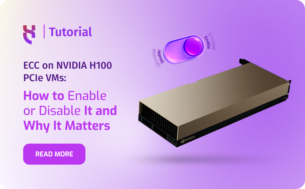 ECC on NVIDIA H100 PCIe VMs - Blog post - 1000x620