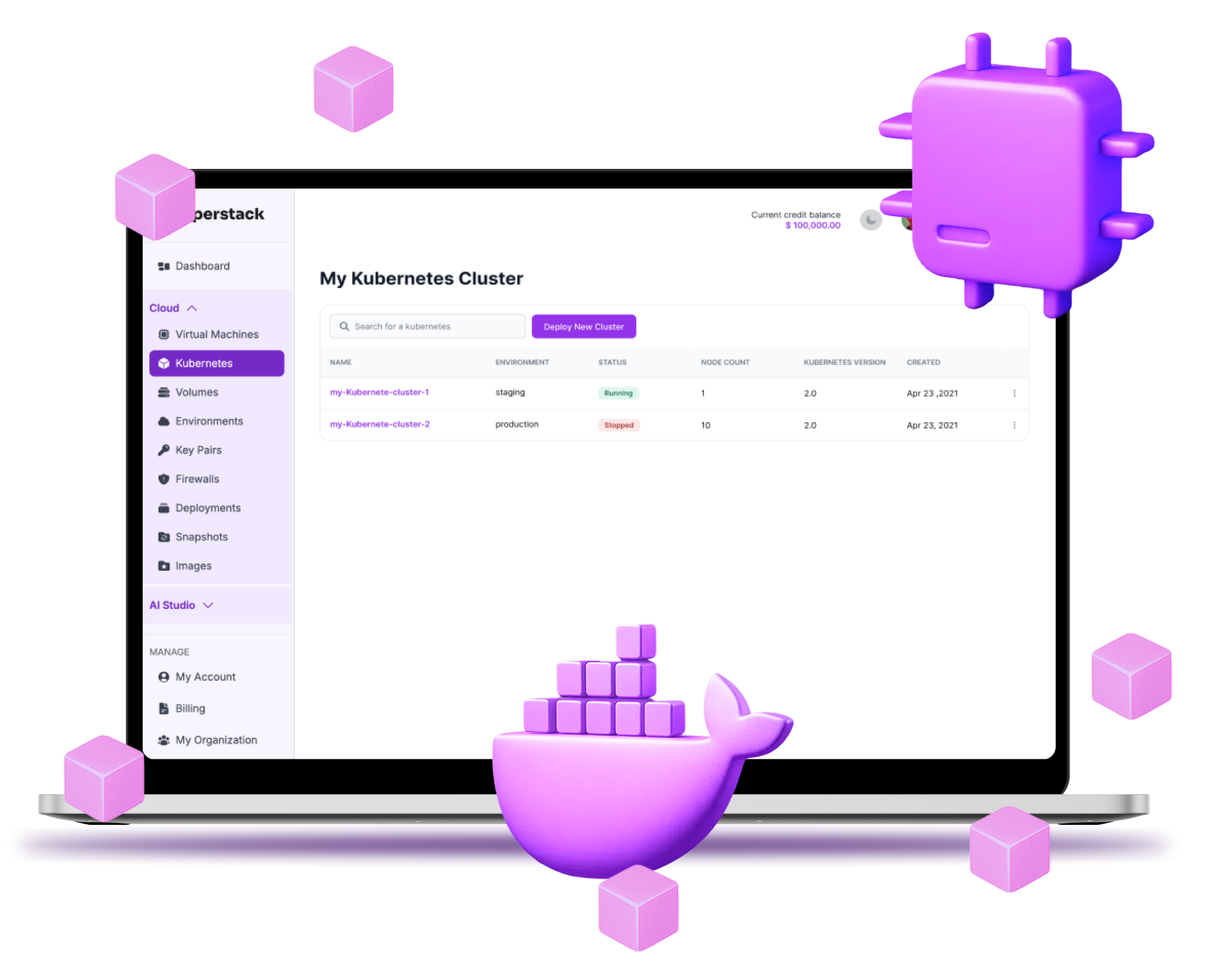 instant-kubernetes-clusters