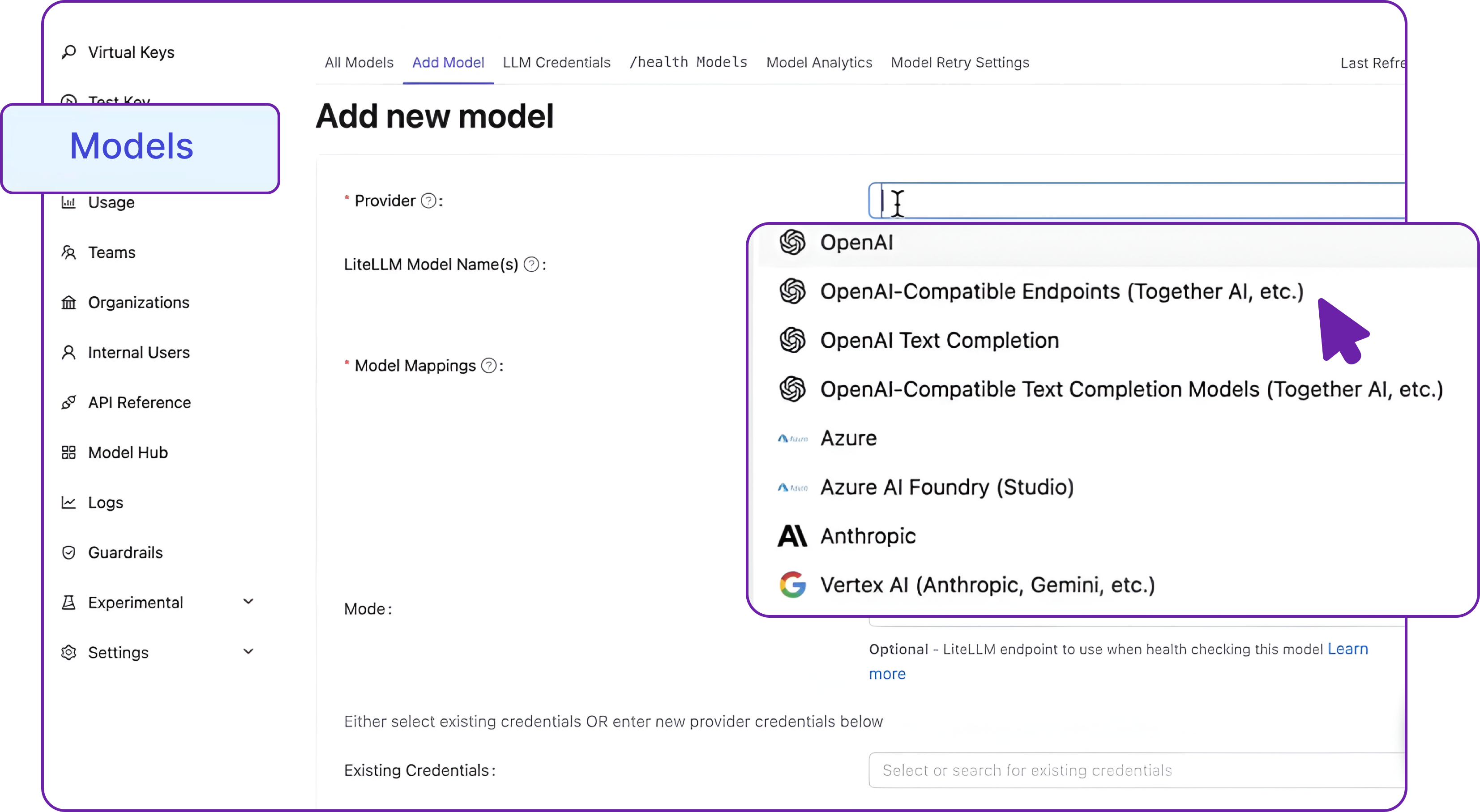 Step 5: Add Hyperstack Model to the Proxy Server