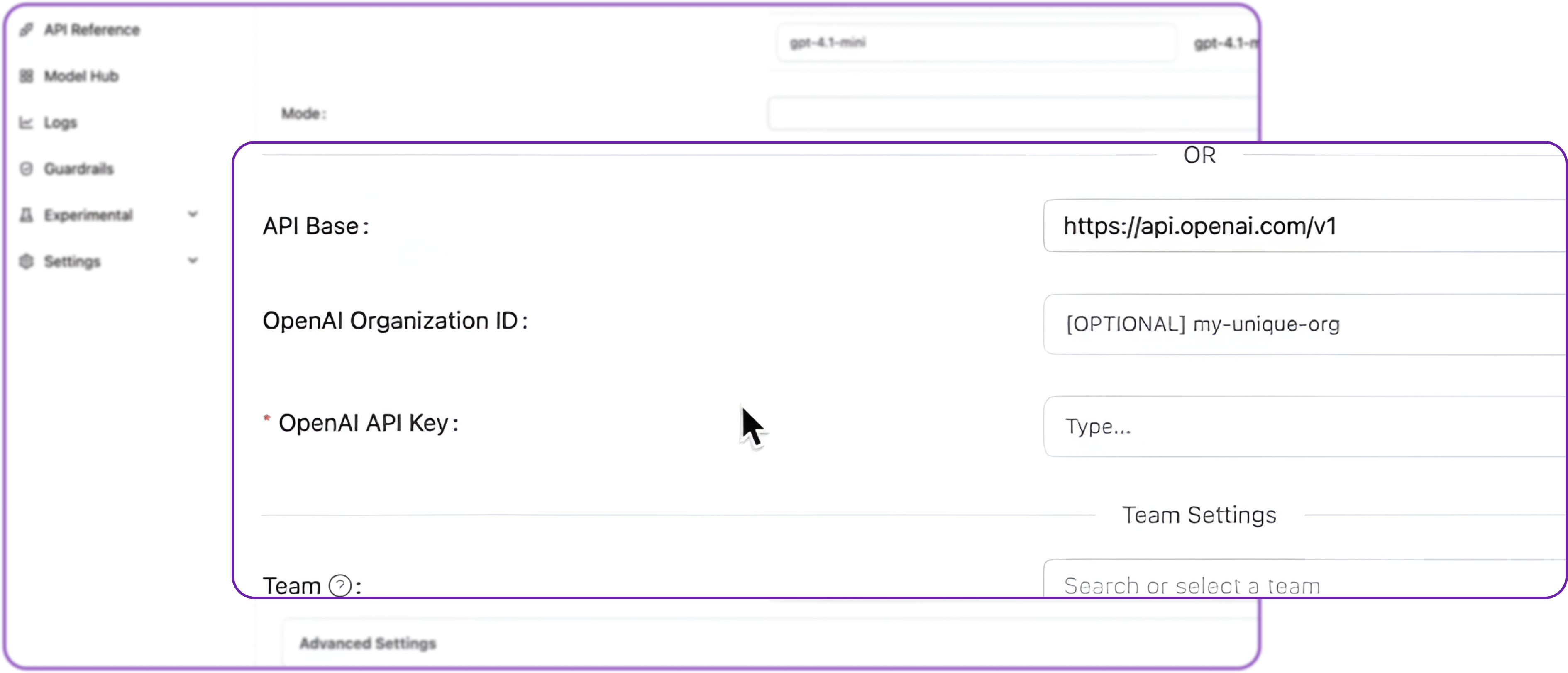 Step 5: Add Hyperstack Model to the Proxy Server