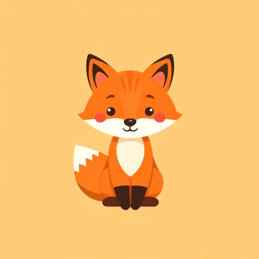 Fox mascot variation 1 from a single num_images request