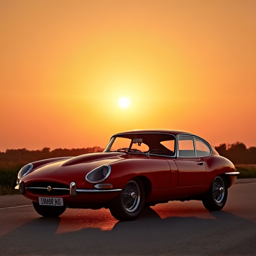 A red sports car at 30 inference steps