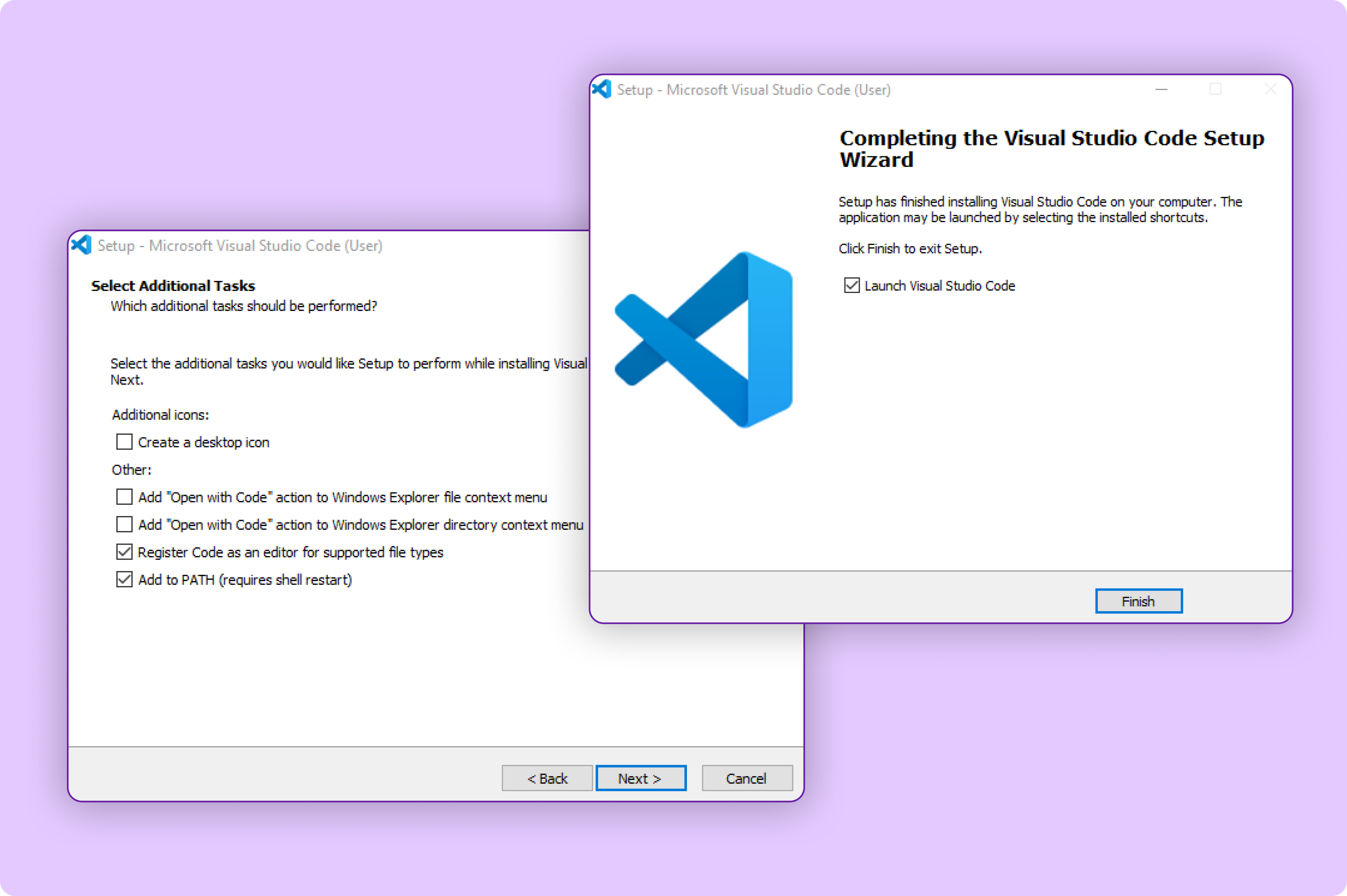 screenshot of vscode download page